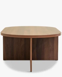 Table basse, Bois noyer, Ø120 Kyoto