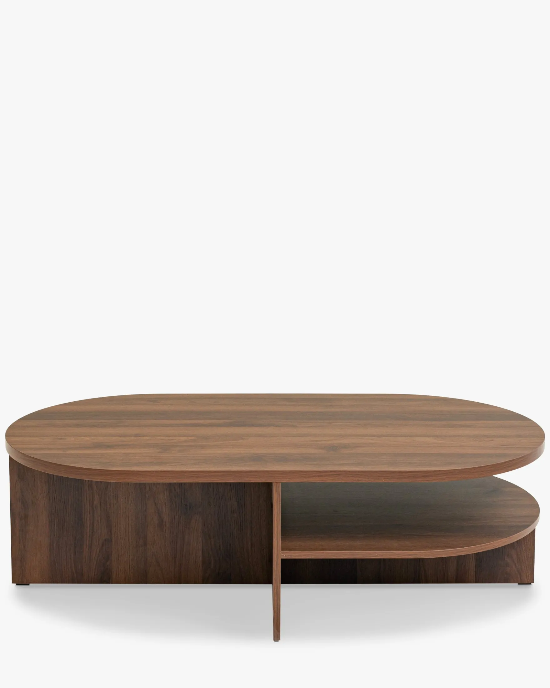 Table basse, Bois noyer, Ø120 Kyoto