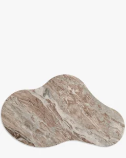 Table basse, Marbre rouge, L100 Isleta