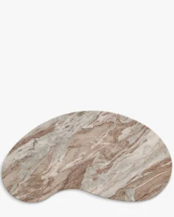 Table basse, Marbre rouge, L70 Isleta