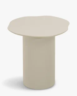 Table d'appoint, Beige argile, H50 Esther