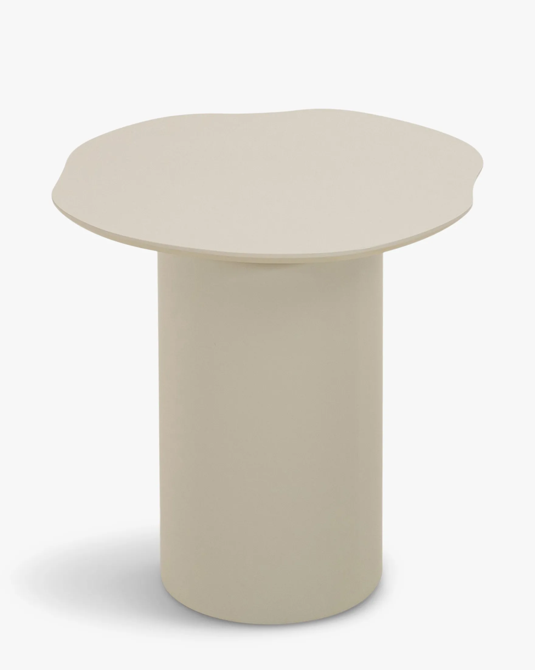 Table d'appoint, Beige argile, H50 Esther