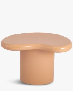 Table d'appoint modulable indoor/outdoor, Beige caramel glossy, H39 Levanto