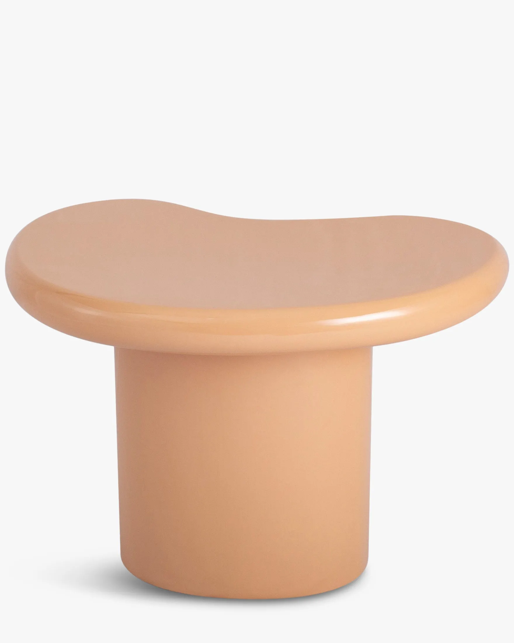 Table d'appoint modulable indoor/outdoor, Beige caramel glossy, H39 Levanto