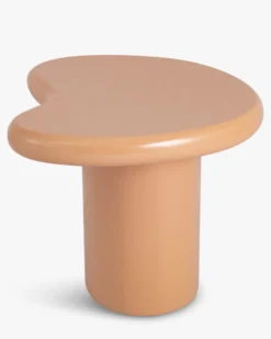 Table d'appoint modulable indoor/outdoor, Beige caramel glossy, H39 Levanto