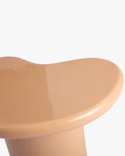 Table d'appoint modulable indoor/outdoor, Beige caramel glossy, H39 Levanto