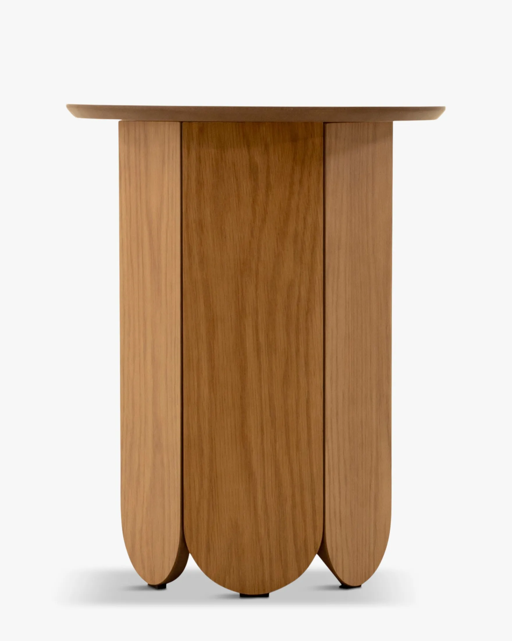 Table d'appoint ou de chevet, Effet bois blond, H50 Fushimi