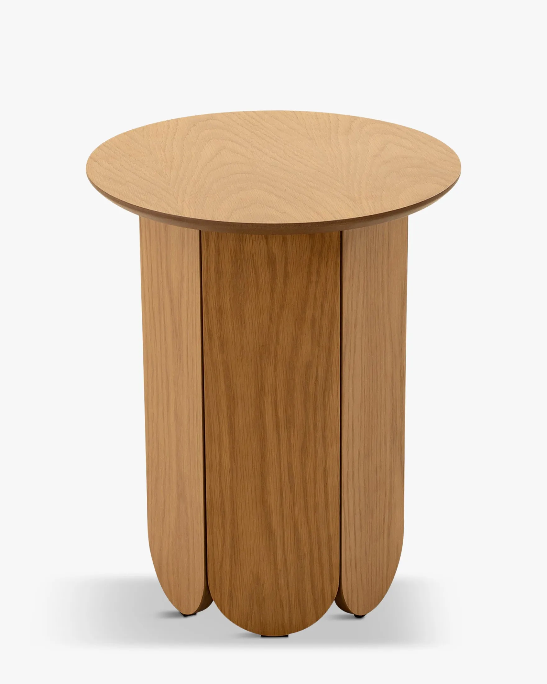 Table d'appoint ou de chevet, Effet bois blond, H50 Fushimi