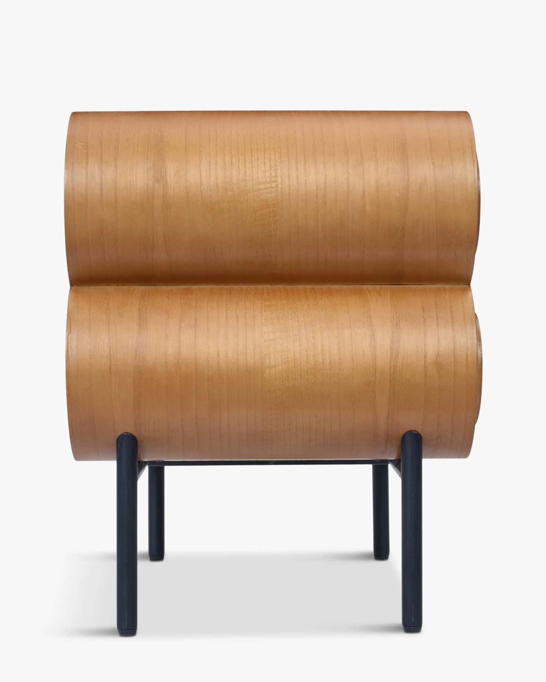 Table de chevet, Bois blond, H50 Monaco