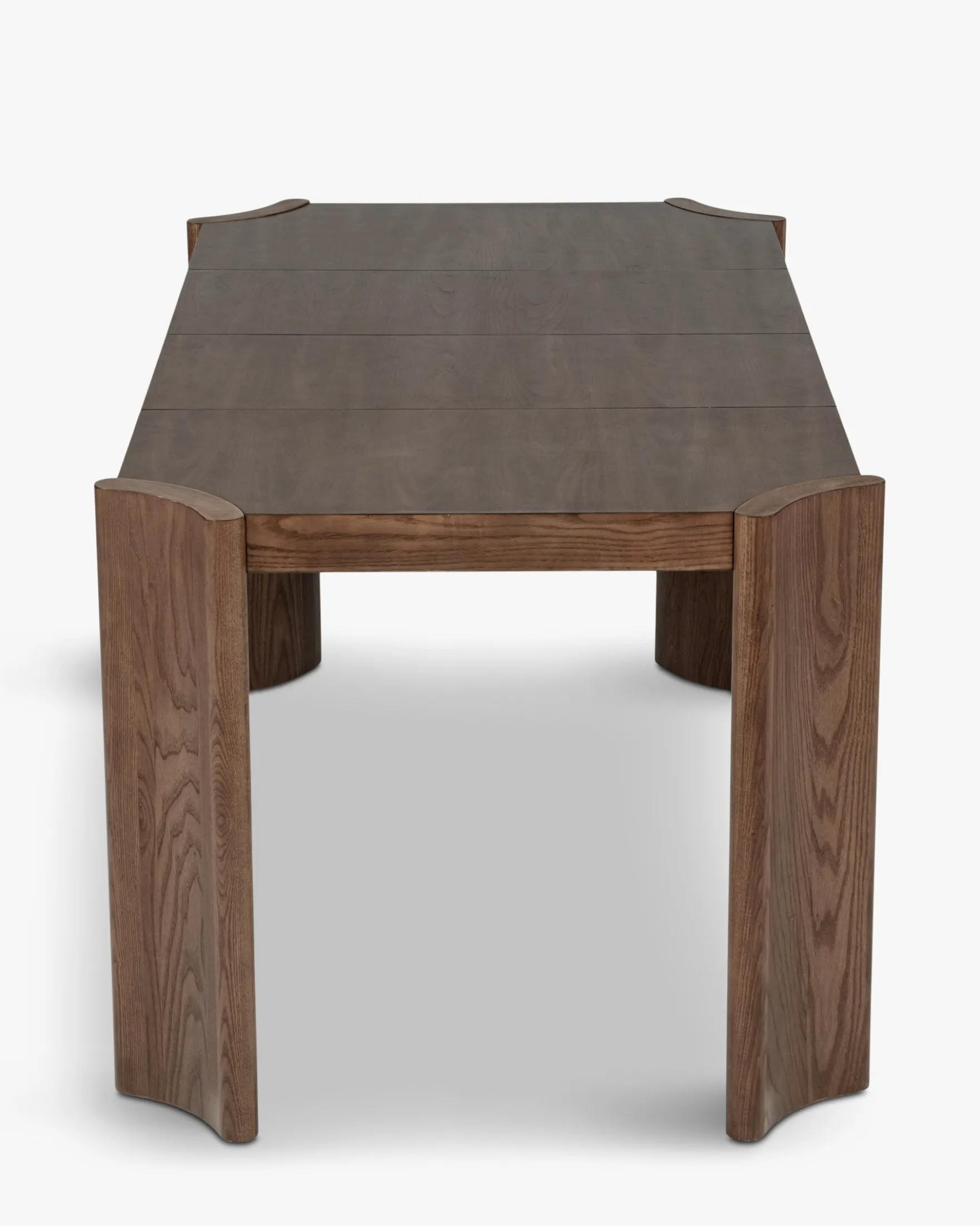 Table à manger extensible, pour 4-6 personnes, Bois teinté noyer, L100-180 Mirage