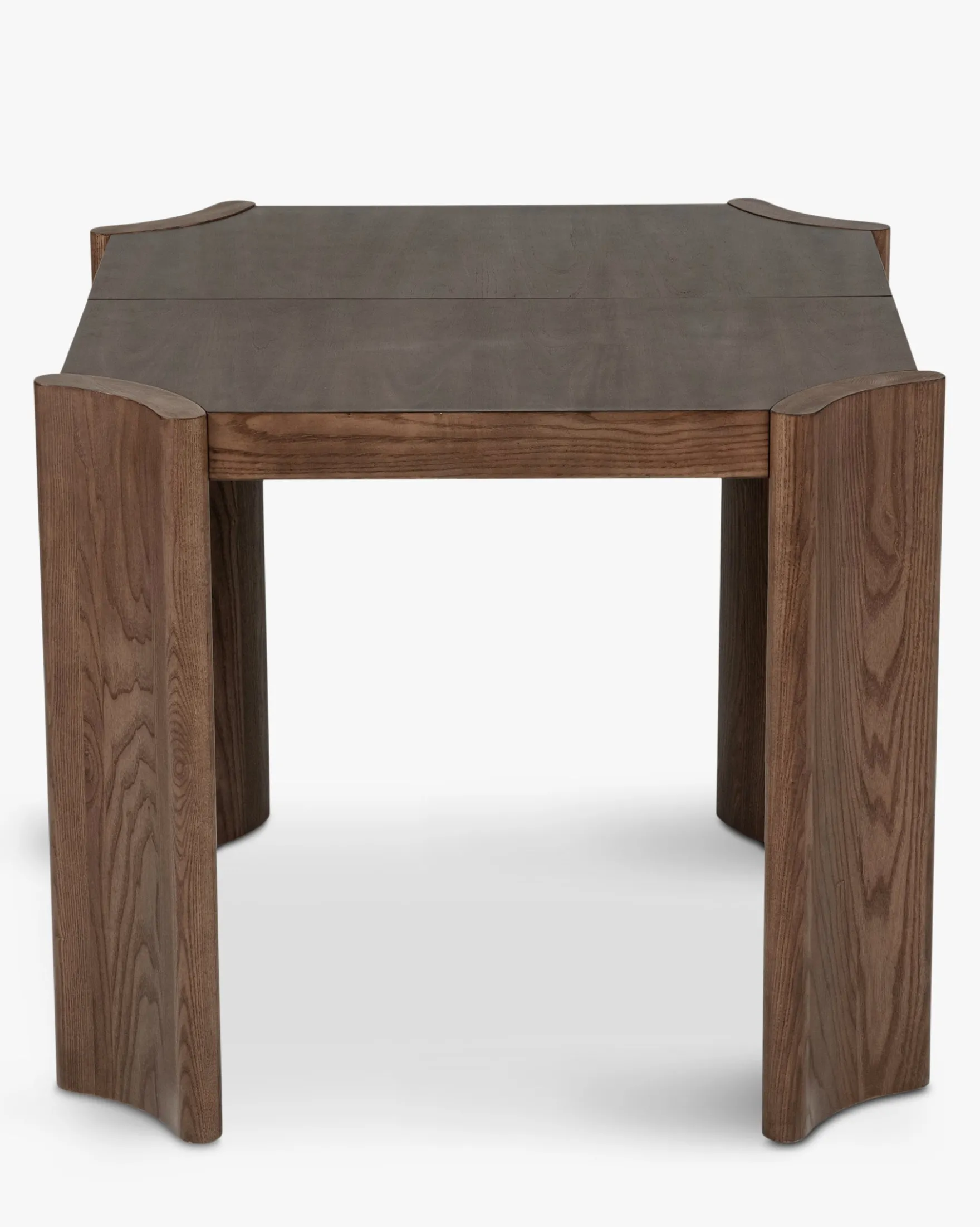 Table à manger extensible, pour 4-6 personnes, Bois teinté noyer, L100-180 Mirage
