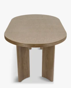 Table à manger extensible, pour 4-8 personnes, Bois noyer, L100-180 Mira