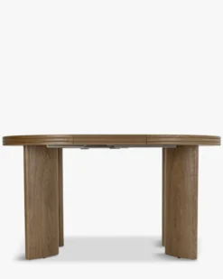Table à manger extensible, pour 4-8 personnes, Bois noyer, L100-180 Mira