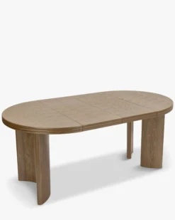 Table à manger extensible, pour 4-8 personnes, Bois noyer, L100-180 Mira