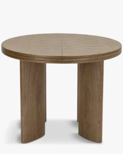 Table à manger extensible, pour 4-8 personnes, Bois noyer, L100-180 Mira