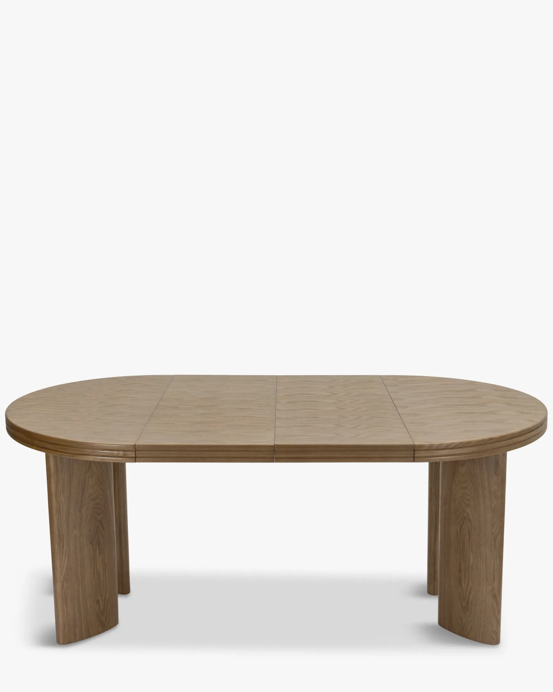 Table à manger extensible, pour 4-8 personnes, Bois noyer, L100-180 Mira