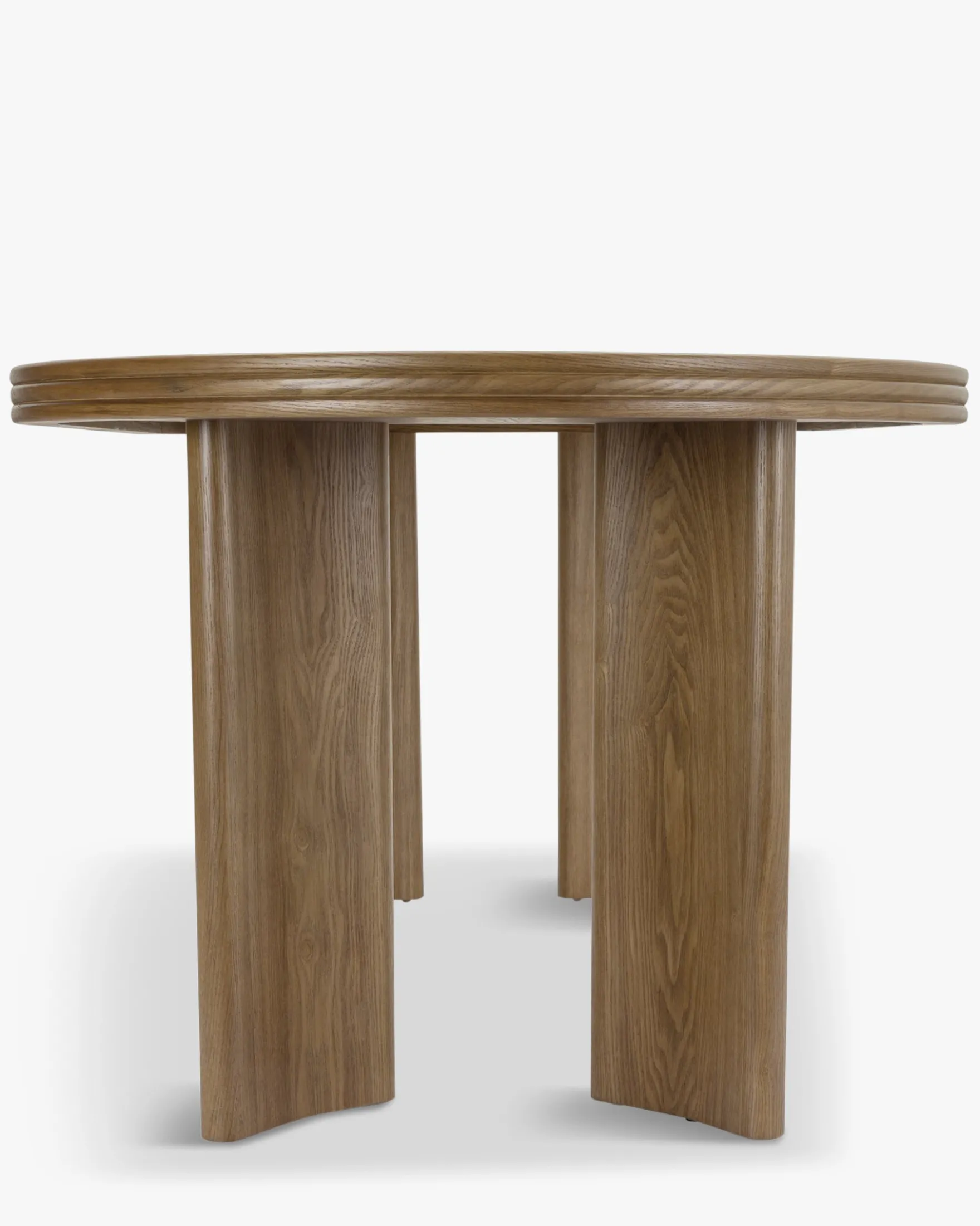 Table à manger extensible, pour 4-8 personnes, Bois noyer, L100-180 Mira