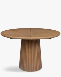 Table à manger extensible, pour 4-6 personnes, Bois noyer, L120-160 Tamia