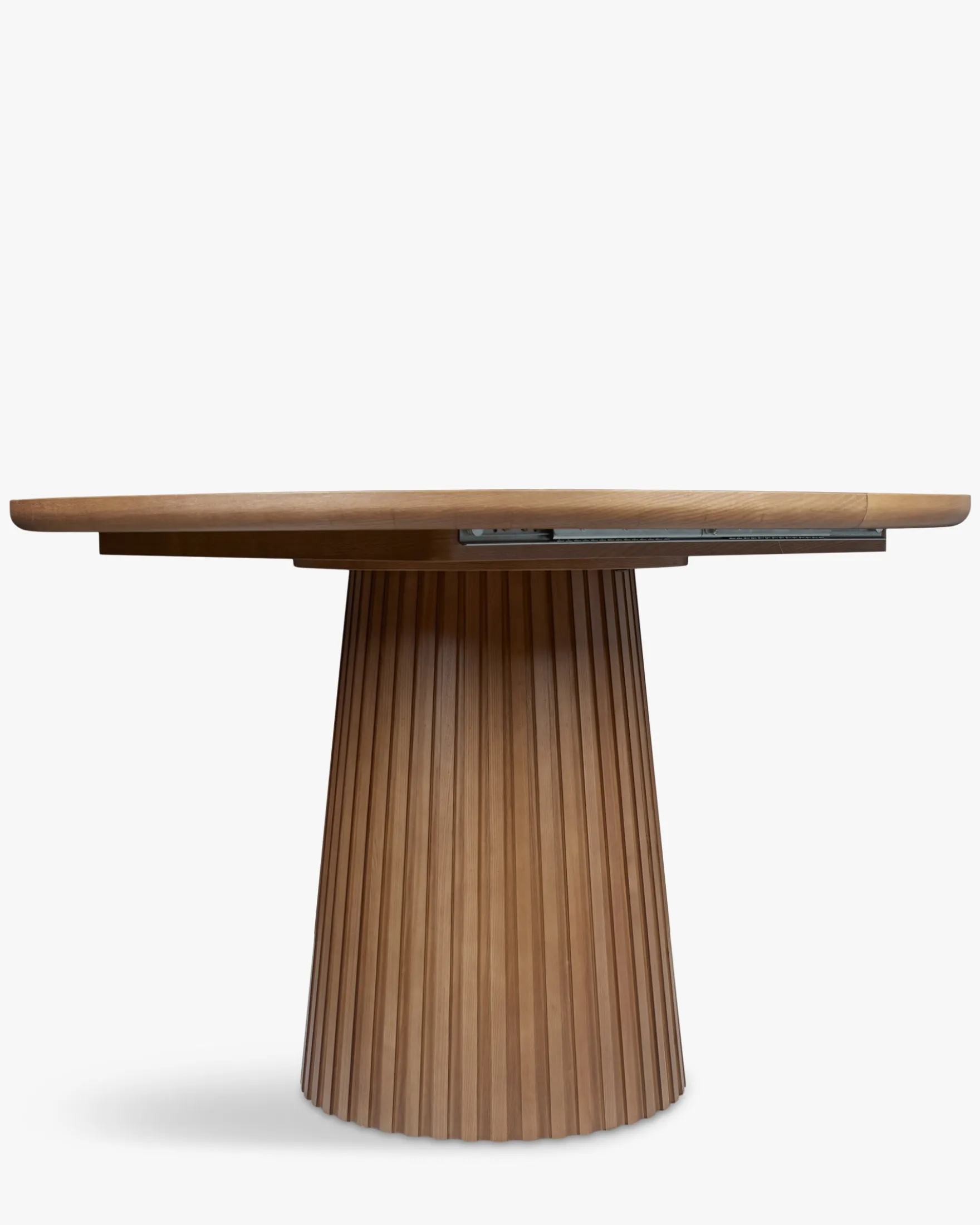 Table à manger extensible, pour 4-6 personnes, Bois noyer, L120-160 Tamia