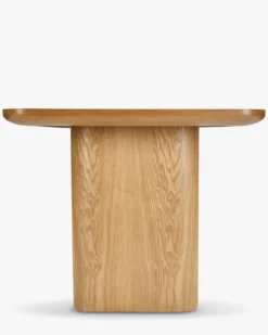 Table à manger extensible, pour 4-6-8 personnes, Bois blond, L160-195-230 Columbia