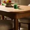 Table à manger extensible, pour 6-8 personnes, Bois de noyer veiné, L180-240 Offgrid
