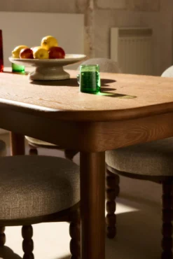 Table à manger extensible, pour 6-8 personnes, Bois de noyer veiné, L180-240 Offgrid