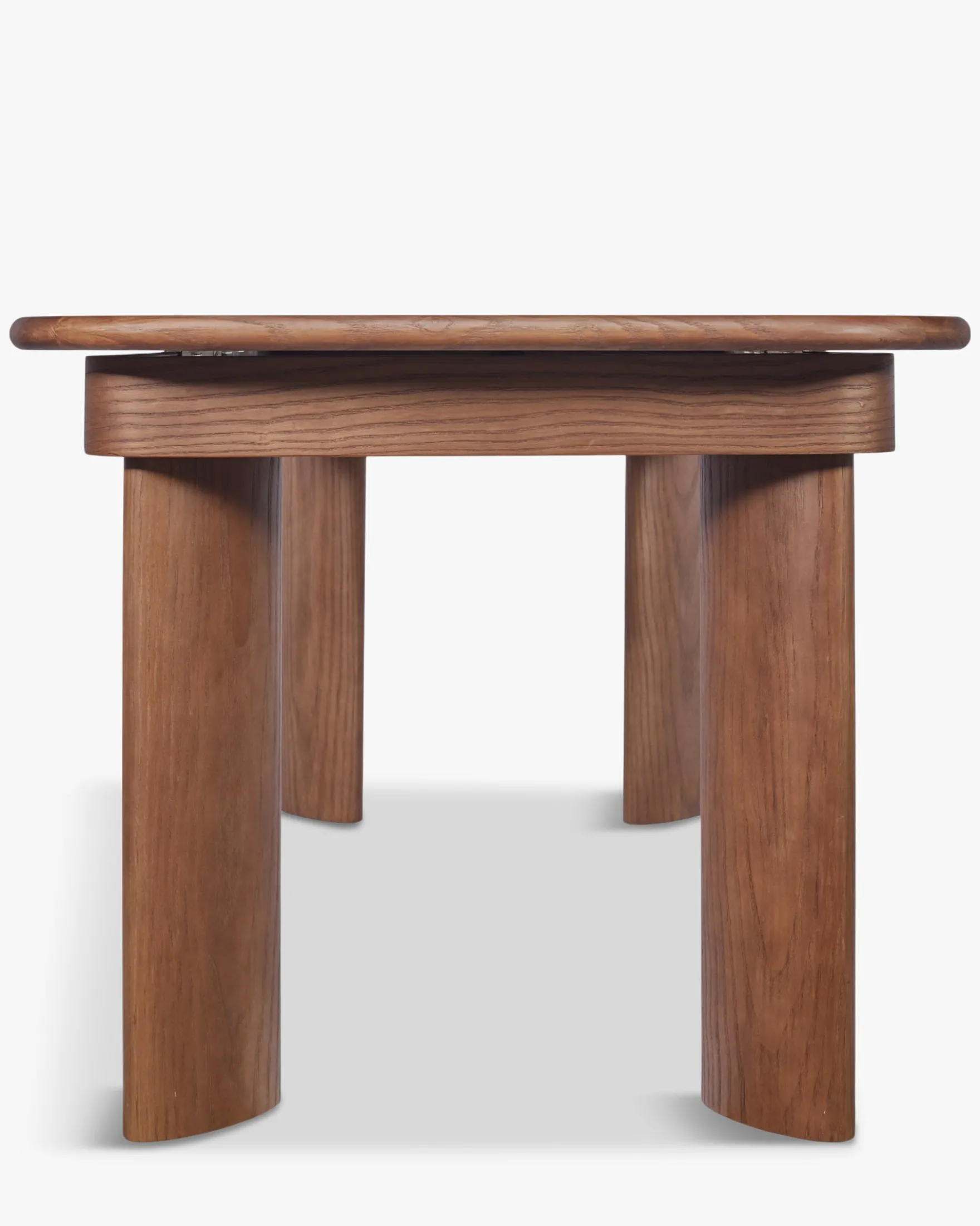 Table à manger extensible, pour 6-8 personnes, Bois de noyer veiné, L180-240 Offgrid