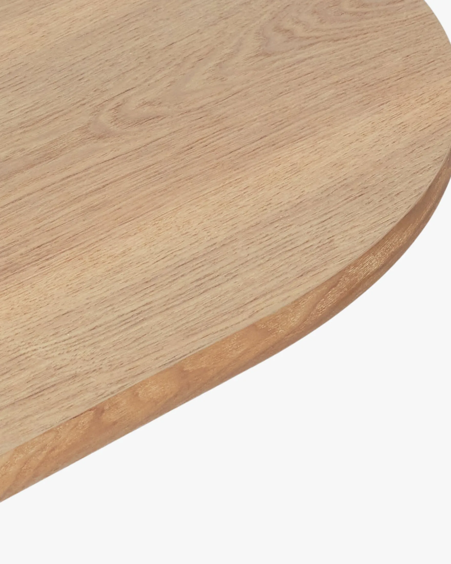Table à manger extensible, pour 4-6 personnes, Bois de frêne naturel, L150-190 Adriano