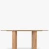 Table à manger, pour 6 personnes, Bois de chêne veiné, L180 Goya