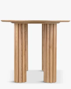 Table à manger, pour 6 personnes, Bois de chêne veiné, L180 Goya