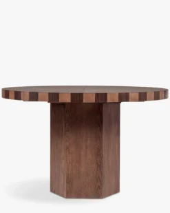 Tables à manger, pour 4-6 personnes, Bois teinte noyer, L120-165 Modanata