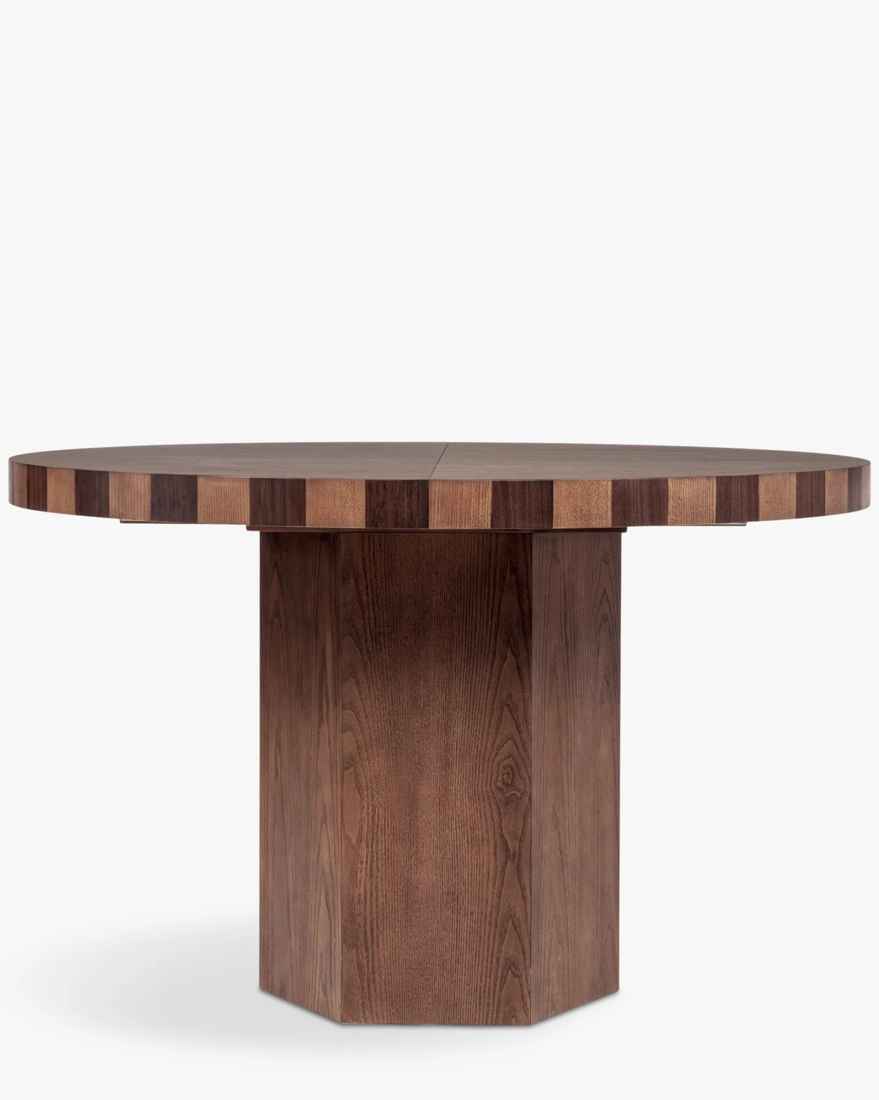 Tables à manger, pour 4-6 personnes, Bois teinte noyer, L120-165 Modanata