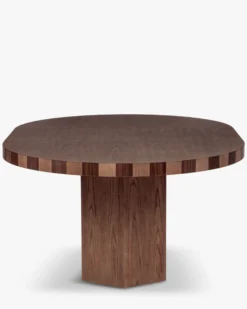 Tables à manger, pour 4-6 personnes, Bois teinte noyer, L120-165 Modanata