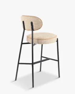 Tabouret de bar, Jaune moucheté, H71 Milo