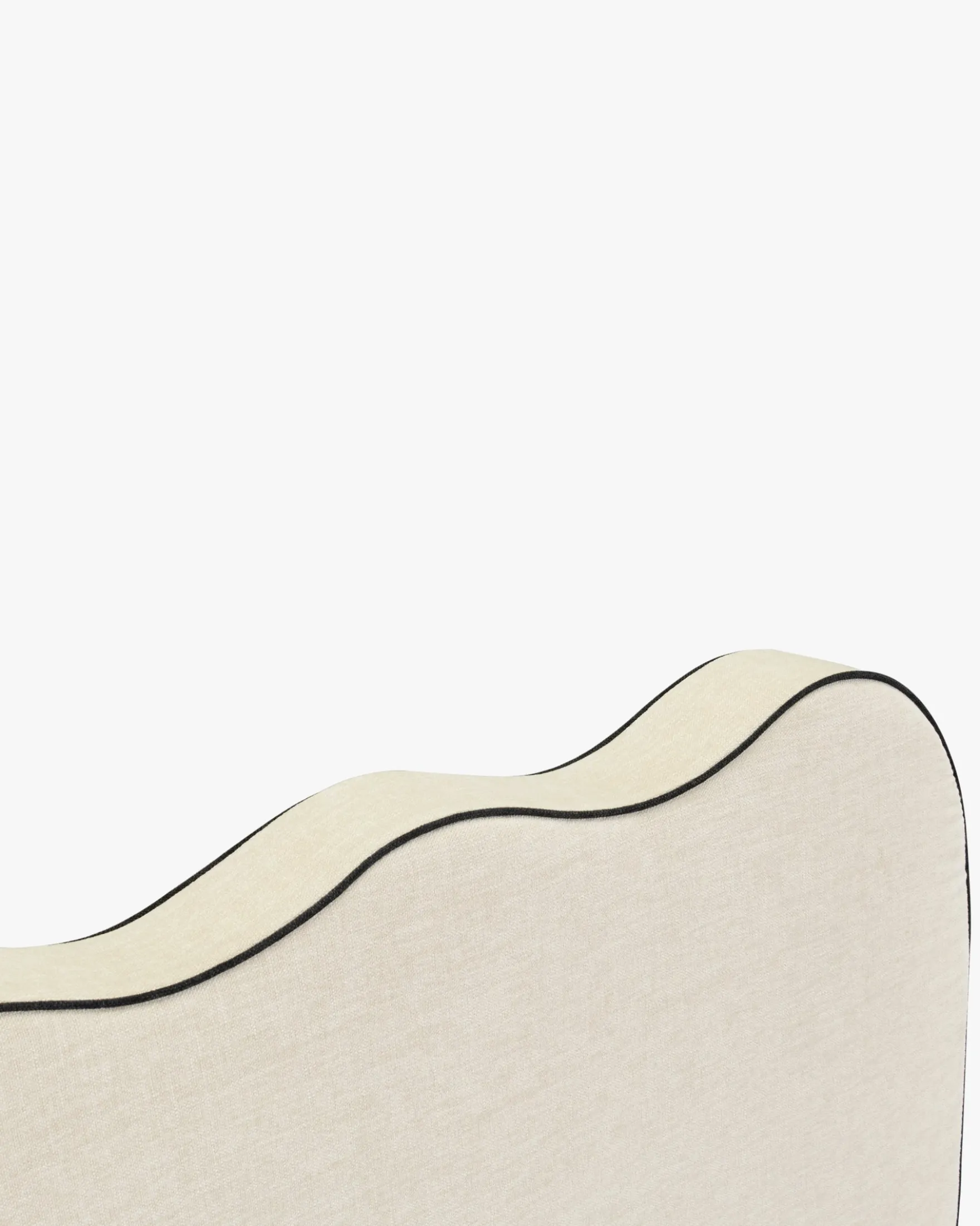 Tête de lit, Beige chenille, L180 Atlante