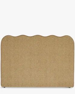 Tête de lit, Tweed marron chêne, L180 Atlante